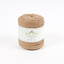 Pelote de fil à tricoter 100 % coton - DMC - Eco Vita T-shirt - Camel