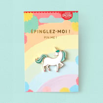 Broche pin's émaillé La Petite Epicerie - Licorne