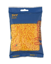 Lot de 3000 perles à repasser MIDI jaune - Hama