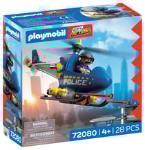 PLAYMOBIL® - Hélicoptère de police - 72080 - Les policiers