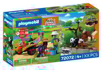 PLAYMOBIL® - Zoo : Gardien de zoo et véhicule - 72072
