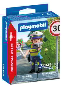 PLAYMOBIL® - Policier avec radar de vitesse - 72029 - Special plus