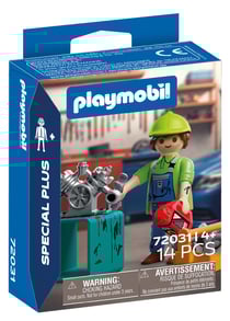 PLAYMOBIL® - Mécanicien & outils - 72031 - Special plus