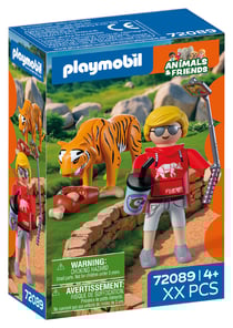 PLAYMOBIL® - Zoo : Tigre et visiteur - 72089