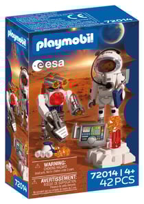 PLAYMOBIL® - Astronaute de l'ESA avec robot - 72014 - ESA