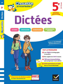 Chouette entraînement : Dictées - 5e
