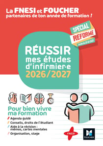 Réussir mes études d'infirmier.e (édition 2026/2027)