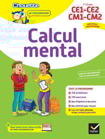 Chouette entraînement : Calcul mental - CE1, CE2, CM1, CM2