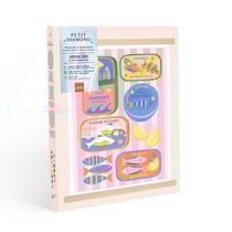 Coffret diamong painting La Petite Epicerie - Petit Diamond Sardine cans par melissadonnestudio