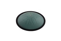 Compact Steel Tongue Drum Meinl - Sonic Energy - Si Mineur - Vert foncé