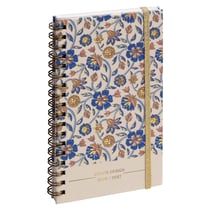 Agenda scolaire semainier 2026/2027 Exacompta - Fleurs - 9 x 16 cm - Lady