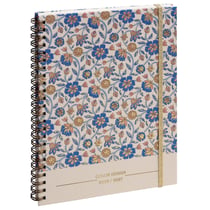 Agenda scolaire semainier 2026/2027 Exacompta - Fleurs - A5 15 x 21 cm - Lady