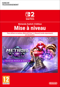 Code de téléchargement Mise à niveau Metroid Prime 4 Beyond - Nintendo Switch 2