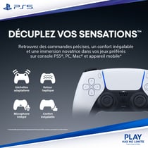 Manette sans fil Sony DualSense Rhythm - bleu