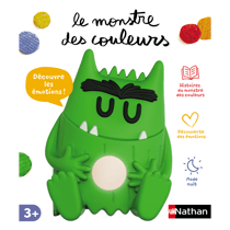 Conteuse d’histoires Le monstre des couleurs - Nathan