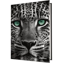 Agenda scolaire journalier 2026/2027 Oberthur - 12,5 x 17,5 cm - Sauvage léopard