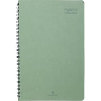 Agenda scolaire semainier 2026/2027 Oberthur - vert sauge