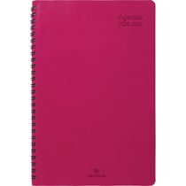Agenda scolaire semainier 2026/2027 Oberthur - Grenade fuchsia