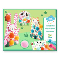 Points et pompons dans l'herbe - Djeco