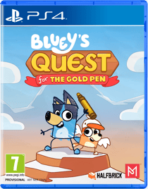Bluey's Quest for the Gold Pen
