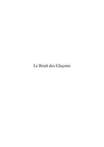 Le Bruit des Glaçons