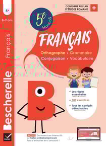Bescherelle : Français - 5e Harmos - Cahier