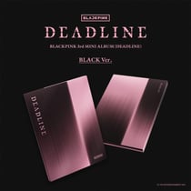 BLACKPINK 3rd Mini Album [DEADLINE] Silver BLACK Version
