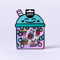 Stickers Omy - Faboulous stickers big - Bubble tea