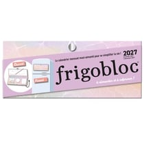 Frigobloc : Hebdomadaire pliable (édition 2027)