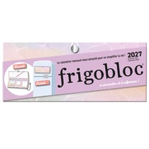 Frigobloc : Hebdomadaire pliable (édition 2027)