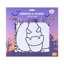BANDEROLE A COLORIER HALLOWEEN