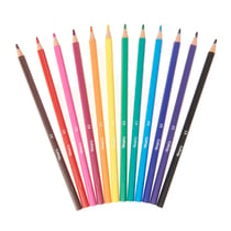 12 Crayons de couleur - Cultura