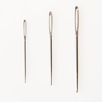 Lot de 3 aiguilles pour laine et tapis - Créalia