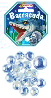 Lot de 20 billes + 1 boulet - Kim'Play - Barracuda