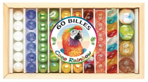 Coffret 60 billes Coco Rainbow