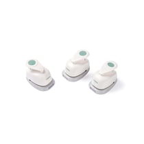 Lot de 3 petites perforatrices rondes - 1,6 cm - Créalia