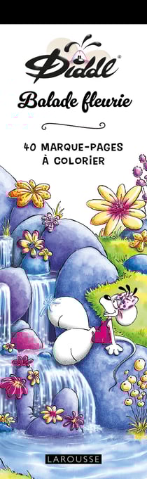 40 Marque-Pages Diddl Balade fleurie