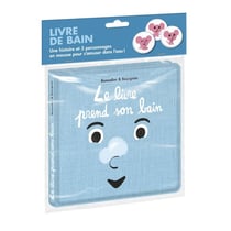 Le livre prend son bain (Livre de bain)
