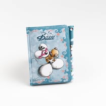 Carnet + stylo Diddl - A6 10,5 x 14,8 cm - 80 pages à petits carreaux - Modèle aléatoire - Vendu à l'unité