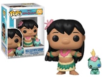 Figurine Funko POP! - Lilo & Stitch - Lilo Hula avec Scrump n°1741
