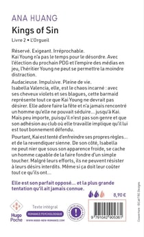 Kings of sin Tome 2 : L'orgueil