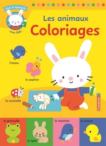 Joue et apprends avec Billi : Les animaux coloriages