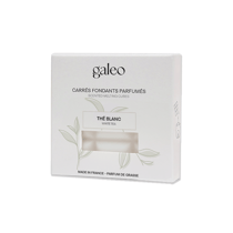Carrés fondants parfumés thé blanc - Galéo