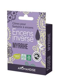 Cônes fontaine à encens Myrrhe - Aromandise