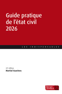 Guide pratique de l'état civil (édition 2026)
