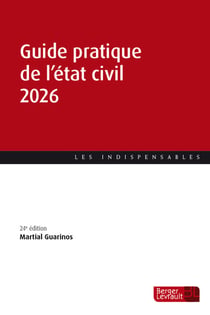 Guide pratique de l'état civil (édition 2026)