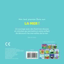 La mer - Mes petits coucous : Livre à flaps en feutrine - dès 10 mois