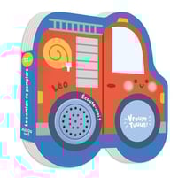 Petits véhicules sonores : Léo le camion de pompiers