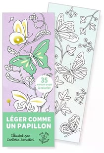 Marque-pages - Léger comme un papillon