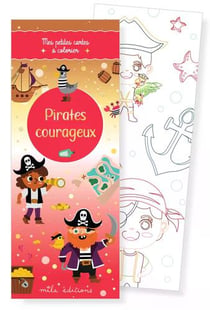 Pirates courageux - Mes petites cartes à colorier